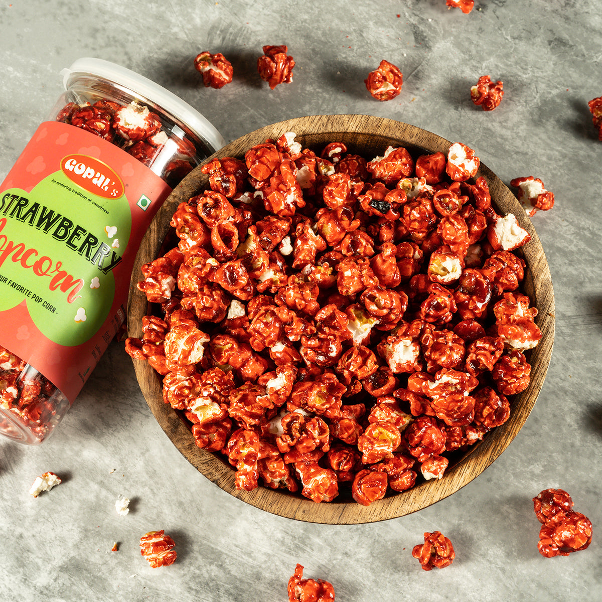 Gopal's Strawberry Popcorn