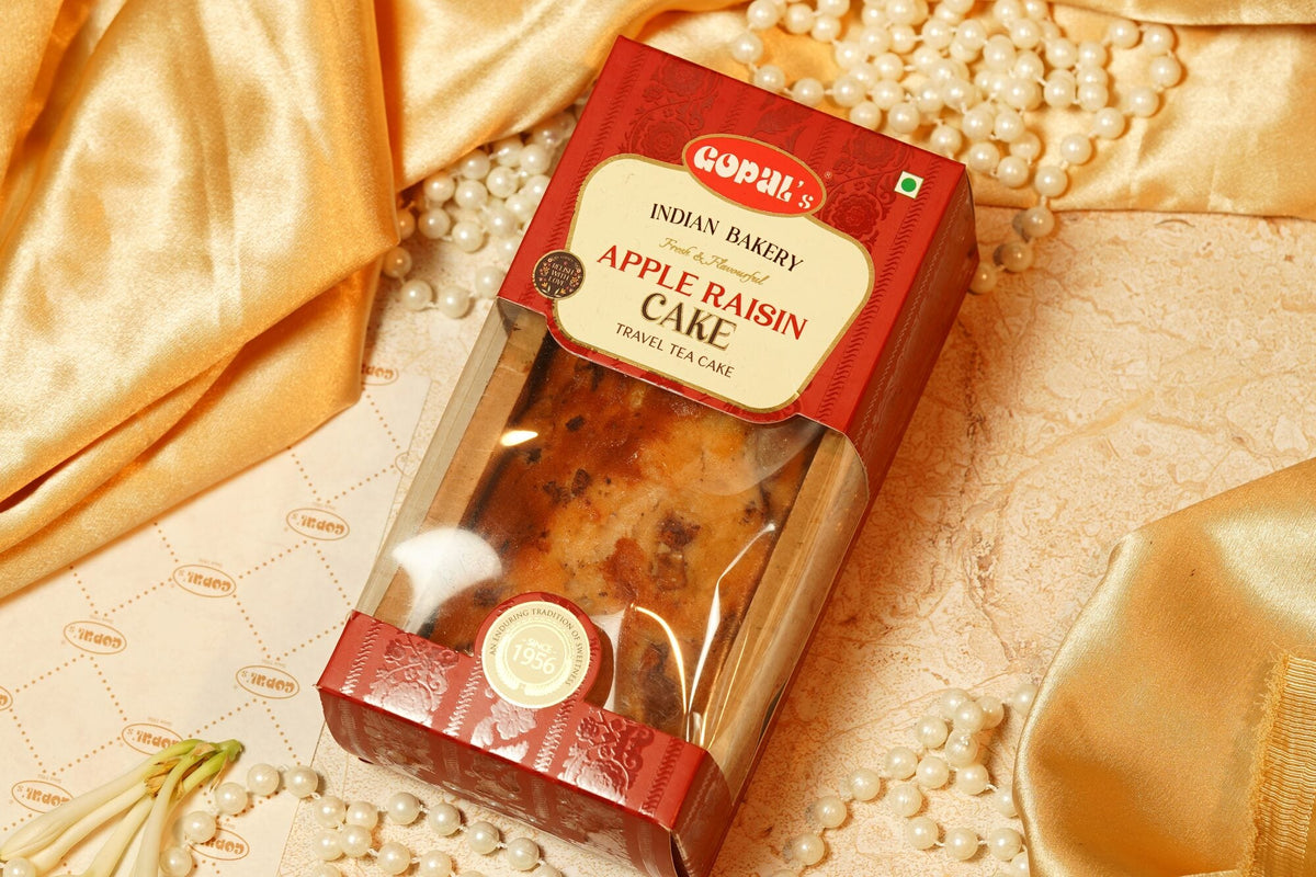 Gopal's Apple Raisin Tea Cake