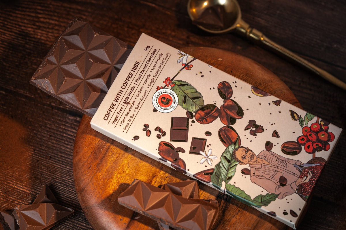 Gopal's Coffee with Coffee Nibs Chocolate