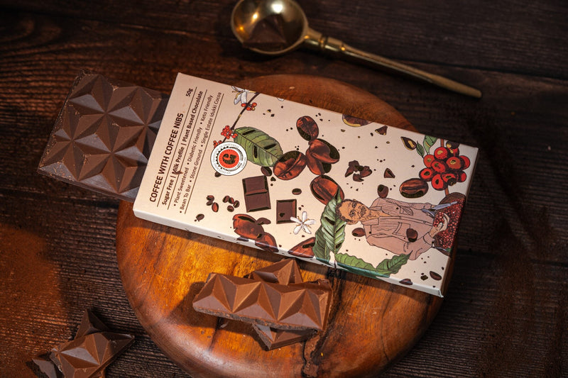 Gopal's Coffee with Coffee Nibs Chocolate
