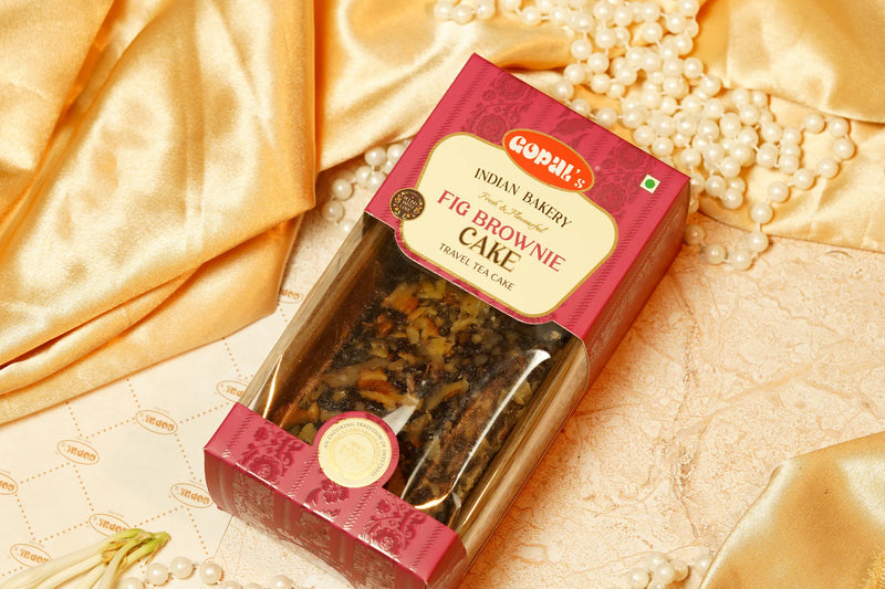 Gopal's Fig Brownie Tea Cake