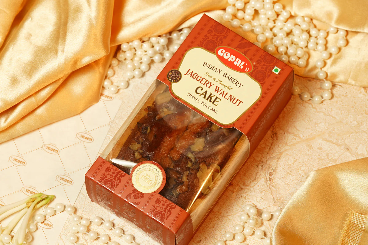 Gopal's Jaggery Walnut Tea Cake